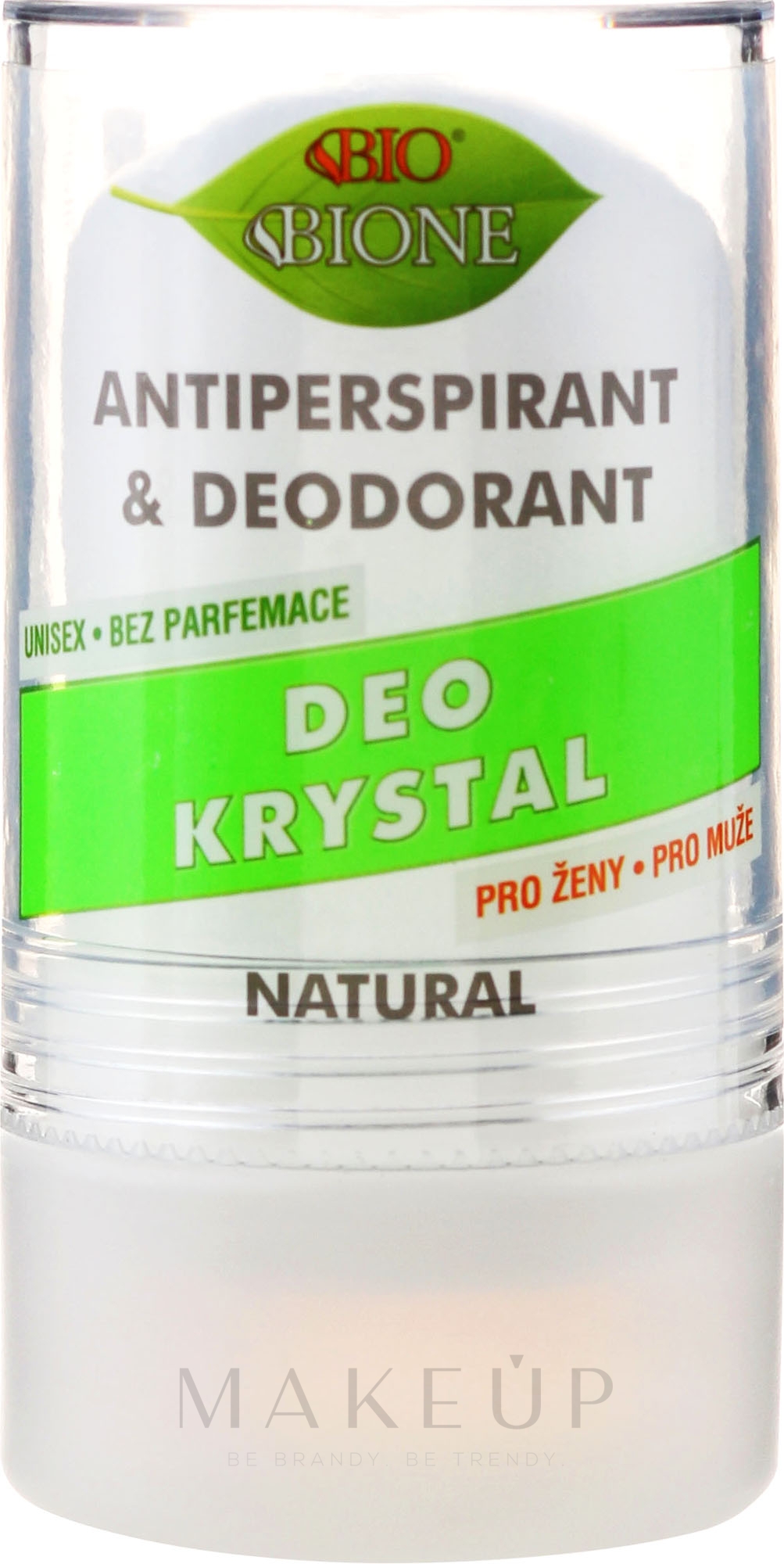 Deo Roll-on Kristall-Antitranspirant - Bione Cosmetics Deo Krystal Antiperspirant&Deodorant — Foto 120 g