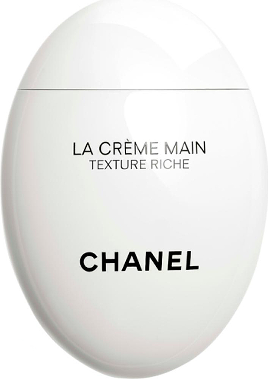 Pflegende und reichhaltige Hand- und Nagelcreme mit Sheabutter und Glycerin - Chanel La Creme Main Hand Cream Texture Riche — Bild N1
