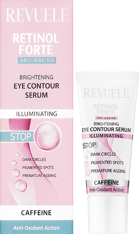 Aufhellendes Anti-Aging Augenkonturserum - Revuele Retinol Forte Brightening Eye Contour Serum — Bild N3