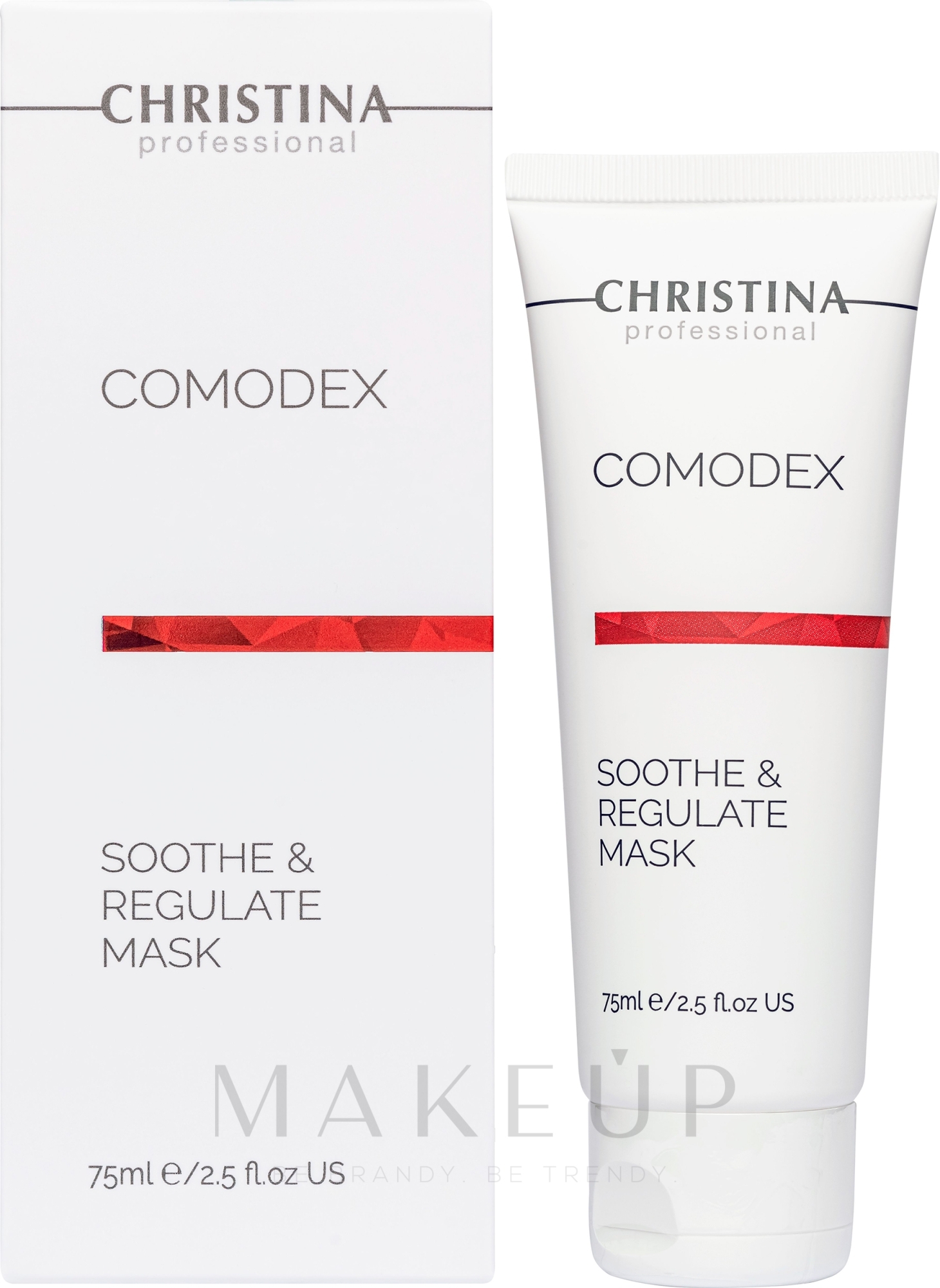Beruhigende Gesichtsmaske für fettige und Problemhaut - Christina Comodex Soothe & Regulate Mask — Bild 75 ml