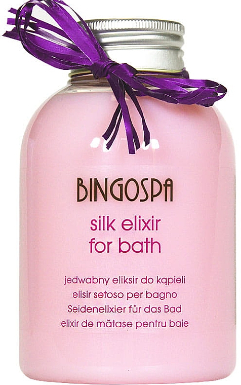 Regenerierendes Badeeli­xier mit Seidenproteinen - BingoSpa Silk Pure Elixir Bath  — Bild N1