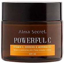 Düfte, Parfümerie und Kosmetik Anti-Aging-Creme für alternde Haut mit Vitamin C und Moringa - Alma Secret Powerful C