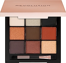 Lidschattenpalette - Makeup Revolution Eye Shaping Eyeshadow Palette — Bild N1