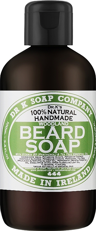 Bartshampoo Wald - Dr K Soap Company Beard Soap Woodland  — Bild N2