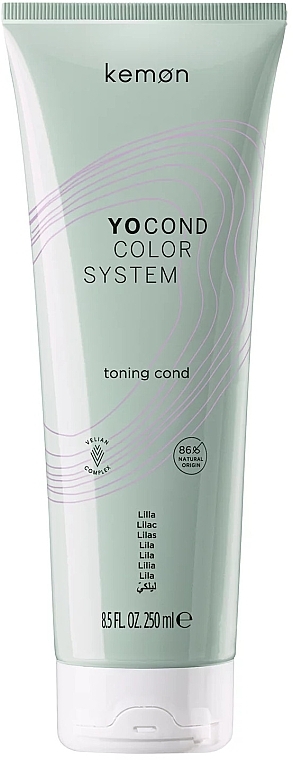 Farbconditioner Lavendelfarben - Kemon Yo Color System Toning Kond Lilac — Bild N2