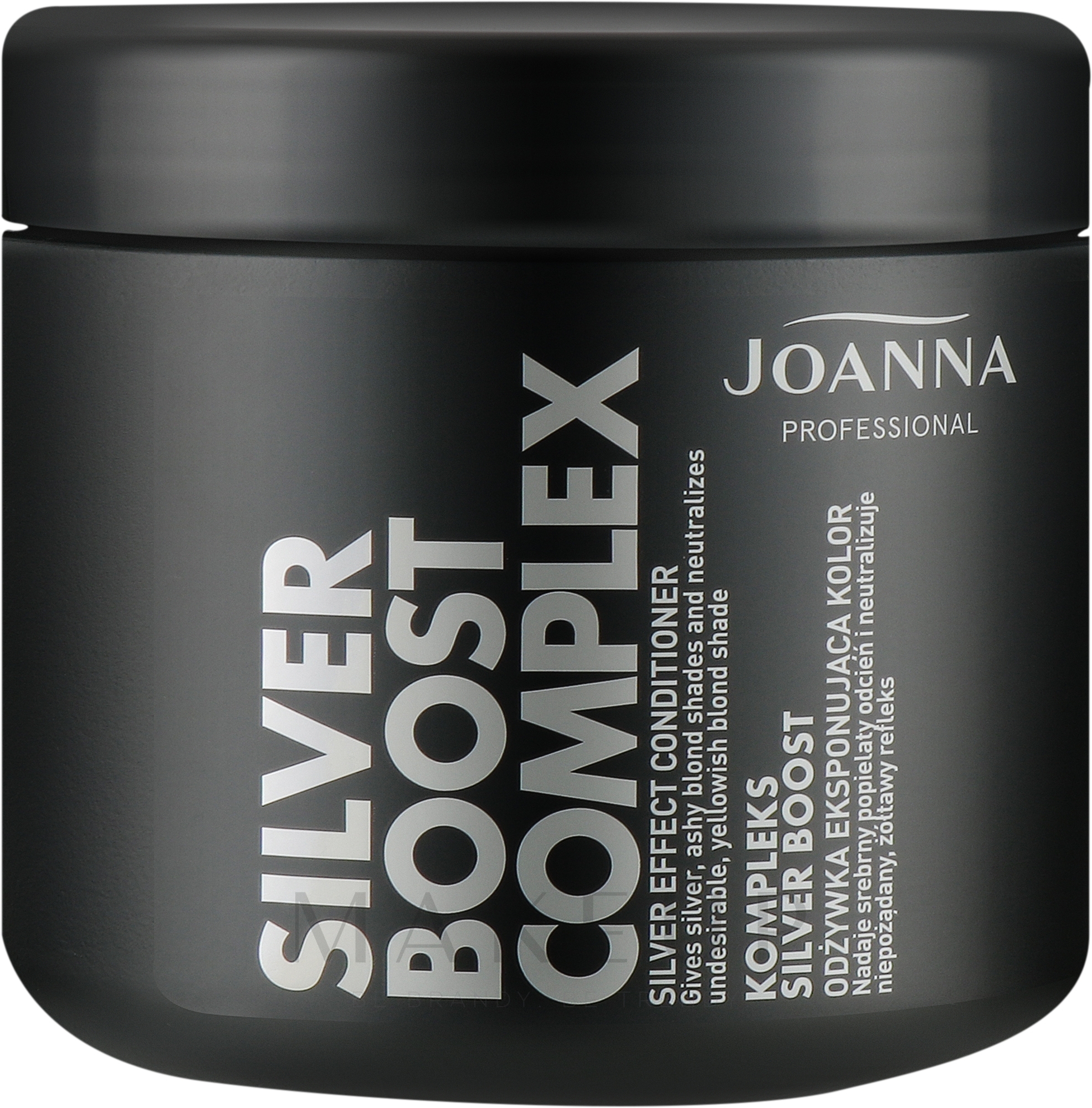 Conditioner für blondes Haar - Joanna Professional Silver Boost Complex Hair Conditioner — Bild 500 g