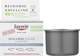 Anti-Falten-Nachtcreme für alle Hauttypen - Eucerin Hyaluron-Filler Night (Refill)  — Bild N1