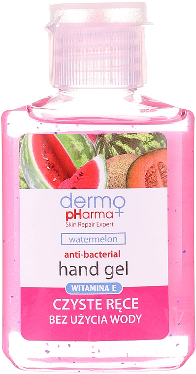 Antibakterielles Handreinigungsgel mit Wassermelonen-Duft - Dermo Pharma Antibacterial Hand Gel — Bild N1