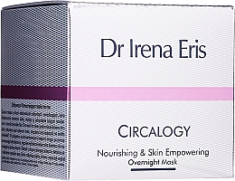 Nährende Nachtmaske mit Hyaluronsäure und Hanföl - Dr. Irena Eris Circalogy Nourishing & Skin Empowering Overnight Mask — Bild N2