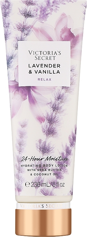 Feuchtigkeitsspendende parfümierte Körperlotion Lavendel und Vanille - Victoria's Secret Lavender & Vanilla Hydrating Body Lotion — Bild N1