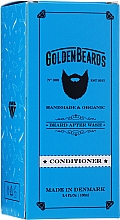 Bartpflegeset - Golden Beards Starter Beard Kit Arctic (Bartbalsam 60ml + Bartöl 30ml + Bartshampoo 100ml + Bartconditioner 100ml + Bartbürste) — Bild N3