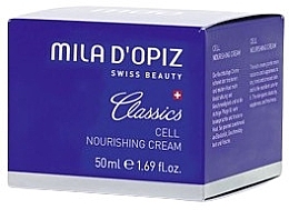 Nährende Gesichtscreme - Mila D’Opiz Cell Nourishing Cream — Bild N2