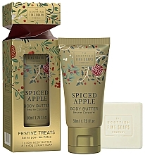 Scottish Fine Soaps Spiced Apple Festive Treats (Körperbutter 50ml + Seife 40g)  - Set — Bild N1