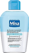 Düfte, Parfümerie und Kosmetik Zweiphasiger Make-Up Entferner für empfindliche Augen - Mixa Optimal Tolerance Bi-Phase Cleanser