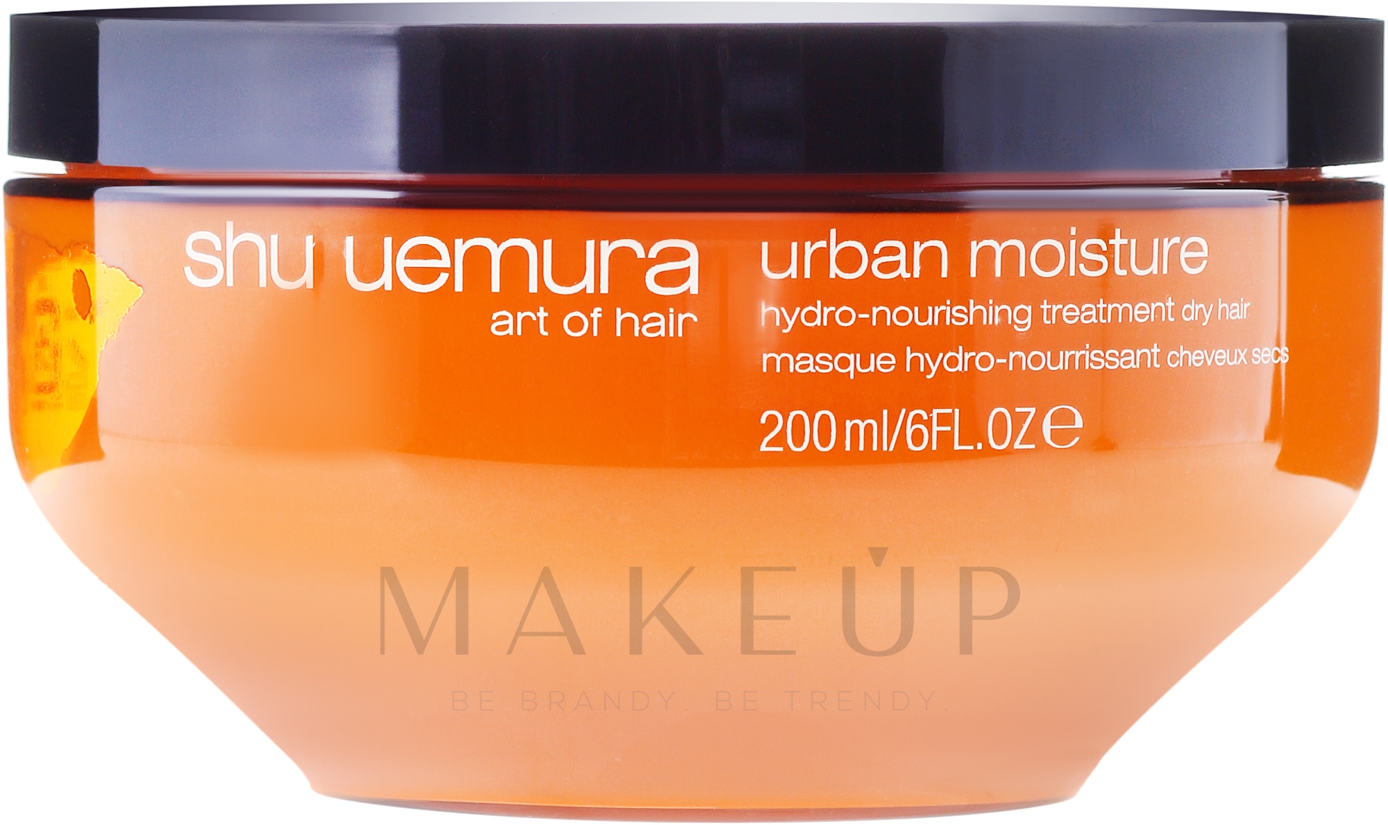 Pflegende und feuchtigkeitsspendende Haarmaske mit Moringaextrakt - Shu Uemura Art of Hair Urban Moisture Hydro-Nourishing Deep Treatment Masque — Bild 200 ml