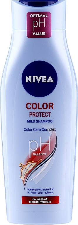 Farbschützendes Shampoo für gefärbtes und gesträhntes Haar - NIVEA Color Protect pH Balace Mild Shampoo — Bild N10