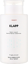 Düfte, Parfümerie und Kosmetik Toner mit BHA für fettige und Mischhaut - Klapp Multi Level Performance Purify Skin Perfection BHA Toner 