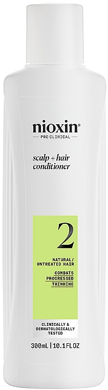 Balsam für Kopfhaut und natürliches Haar - Nioxin Pro Clinical System 2 Scalp + Hair Thickening Conditioner  — Bild N1