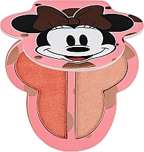 Highlighter-Palette - Makeup Revolution Disney's Minnie Mouse Minnie Forever Highlighter Duo — Bild N1