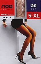 Strumpfhose für Damen Elastil 20 Den Visone - Knittex — Bild N2