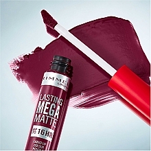 Flüssiger matter Lippenstift - Rimmel Lasting Mega Matte Liquid Lip Colour — Bild N6