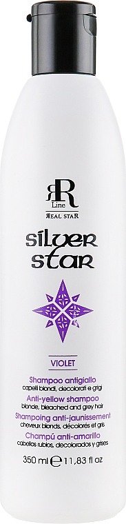 Shampoo gegen Gelbstich - RR LINE Silver Star Shampoo — Bild N1