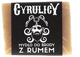 Düfte, Parfümerie und Kosmetik Bartseife mit Rum - Cyrulicy Rum Beard Soap