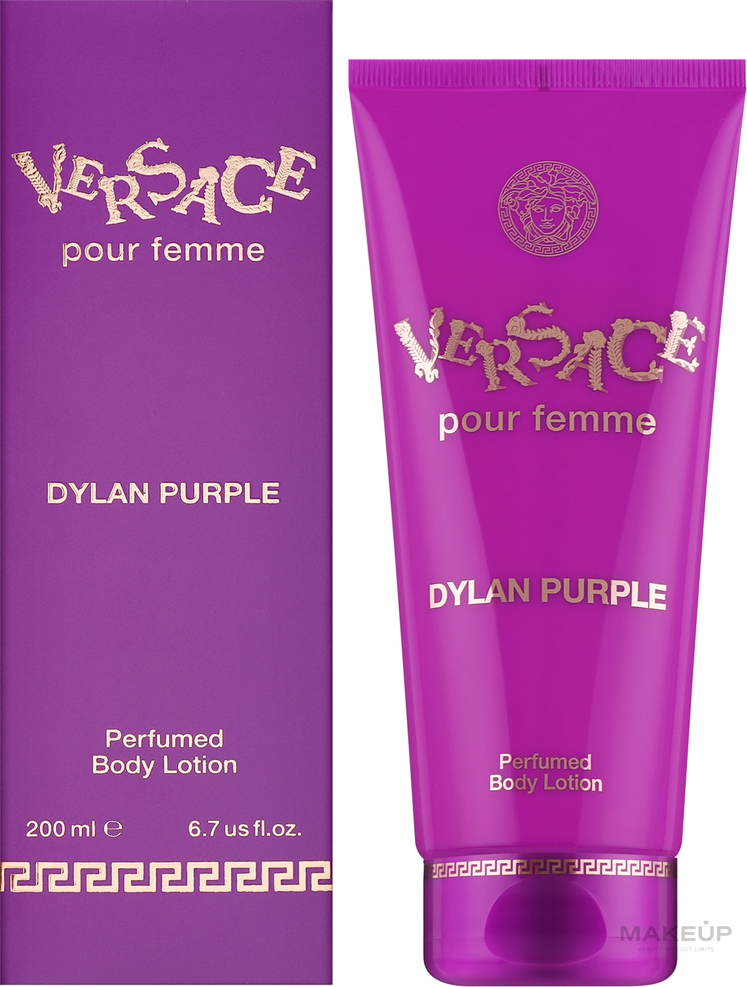 Versace Dylan Purple Body Lotion - Parfümierte Körperlotion — Bild 200 ml