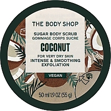 Körperpeeling mit Kokosnussöl für sehr trockene Haut - The Body Shop Coconut Exfoliating Cream Body Scrub — Bild N5