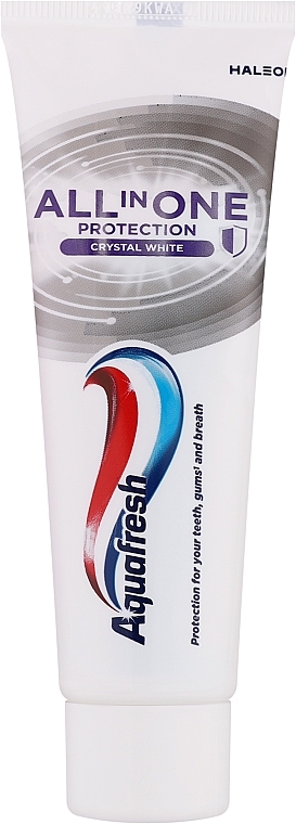 Zahnpasta - Aquafresh All In One Crystal White — Bild N1