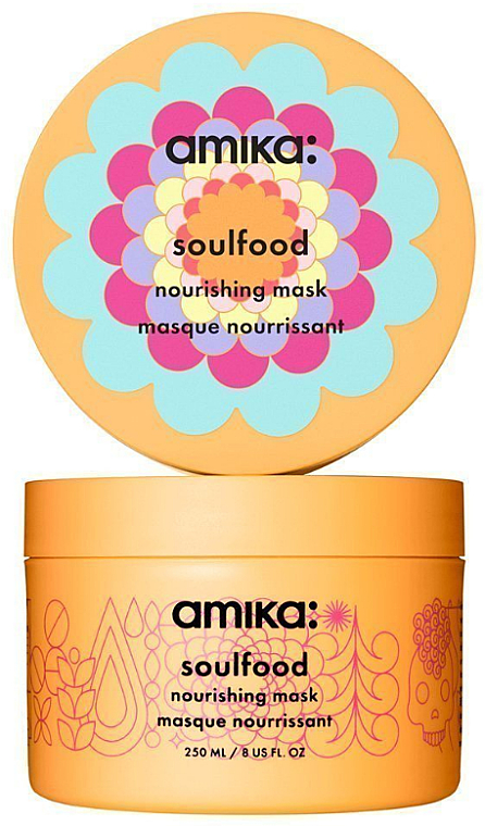Pflegende Haarmaske mit Jojobaöl - Amika Soulfood Nourishing Mask