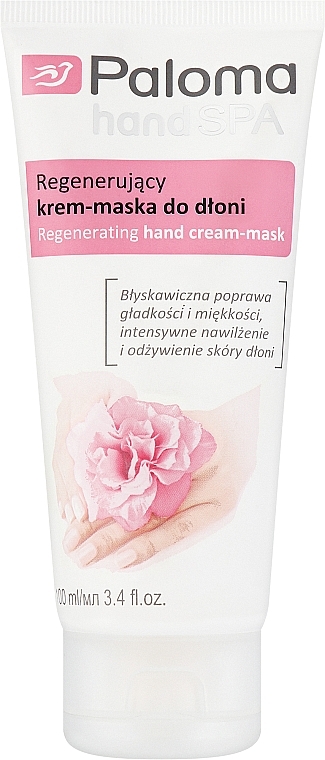 Regenerierende Creme-Maske mit Rosenduft - Paloma Hand SPA (ohne Box) — Bild N1