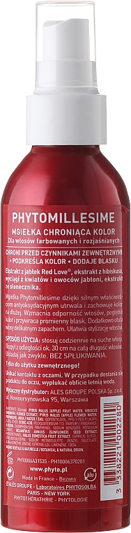 Spray für gefärbtes Haar - Phyto Phytomillesime Beauty Concentrate — Foto N2