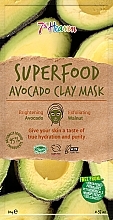 Düfte, Parfümerie und Kosmetik Tonmaske Avocado - 7th Heaven Superfood Avocado Clay Mask