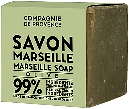 Seife Olive - Compagnie De Provence Marseille Olive Soap Cube — Bild N2