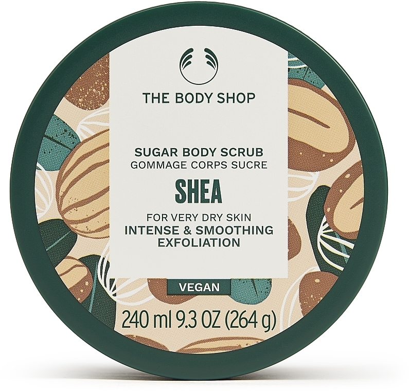 Zuckerpeeling für den Körper mit Sheabutter - The Body Shop Shea Exfoliating Sugar Body Scrub — Bild N3