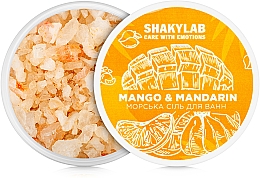 Badesalz Mango & Mandarin - SHAKYLAB Natural Bath Salt — Bild N2