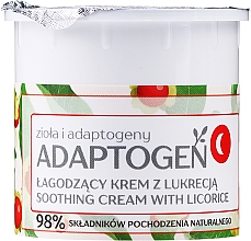 Beruhigende Anti-Aging Nachtcreme mit Lakritze - Floslek Adaptogen Soothing Night Cream With Licorice (Refill) — Bild N2
