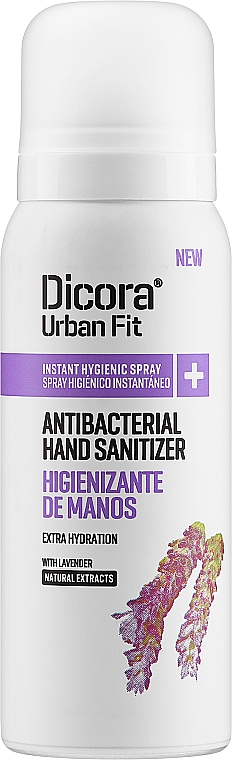 Handdesinfektionsspray mit Lavendelduft - Dicora Urban Fit Protects & Hydrates Hand Sanitizer — Bild N1