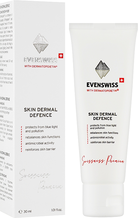 Creme mit Orangenextrakt für das Gesicht - Evenswiss Skin Dermal Defense — Bild N2