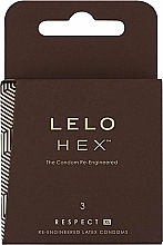 Kondome XL 3 St. - Lelo HEX Respect XL — Bild N2