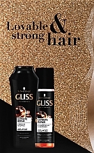 Haarpflegeset - Gliss Ultimate Repair Lovable & Strong Hair  — Bild N1