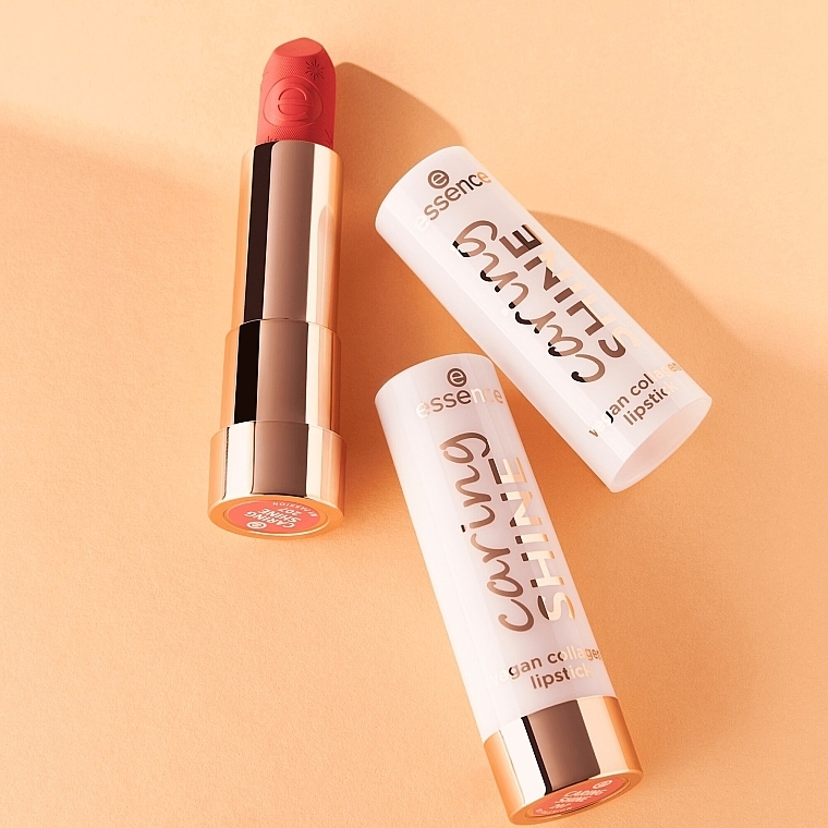 Lippenstift - Essence Caring Shine Vegan Collagen Lipstick — Bild N7