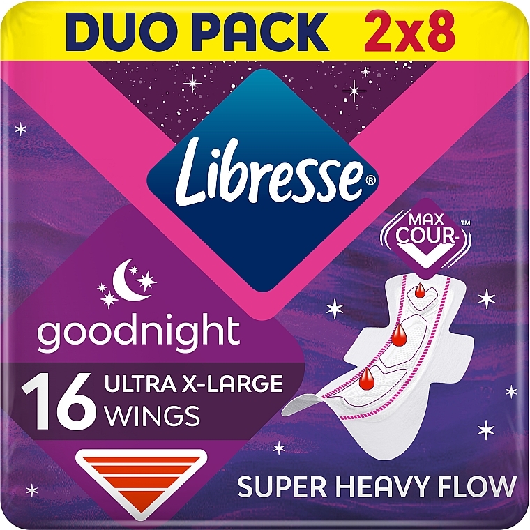 Damenbinden 16 St. - Libresse Ultra Goodnight Extra Large — Bild N1