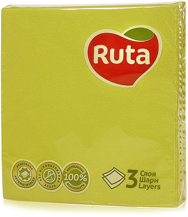 Papierservietten gelb - Ruta Color  — Bild N1