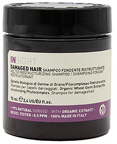 Shampoo für geschädigtes Haar - Insight Damaged Hair Melted Restructurizing Shampoo — Bild N1