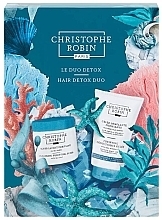 Düfte, Parfümerie und Kosmetik Haarpflegeset - Christophe Robin Hair Detox Duo (Peeling 40ml + Conditioner 75ml + Shampoo 12ml)