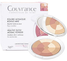 Mattierendes Kompaktpuder für das Gesicht - Avene Couvarance Mosaic Powder — Bild N2