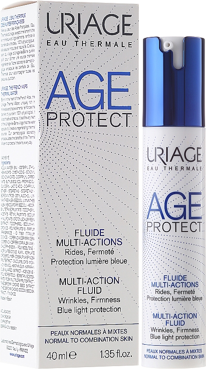 Schützendes Anti-Falten Gesichtsfluid - Uriage Age Protect Multi-Action Fluid — Bild N1