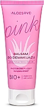 Balsam für Gesicht, Augen und Lippen - Aloesove Pink Make-Up Removal Balm  — Bild N1